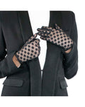 MEHNDI Dotted Velvet Lace Gloves