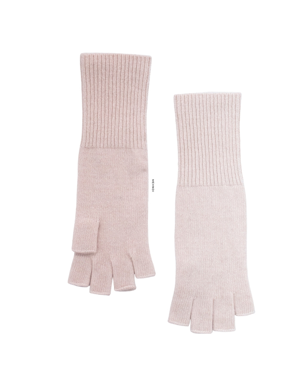 MEHNDI 11 INCH CASHMERE FINGERLESS GLOVES