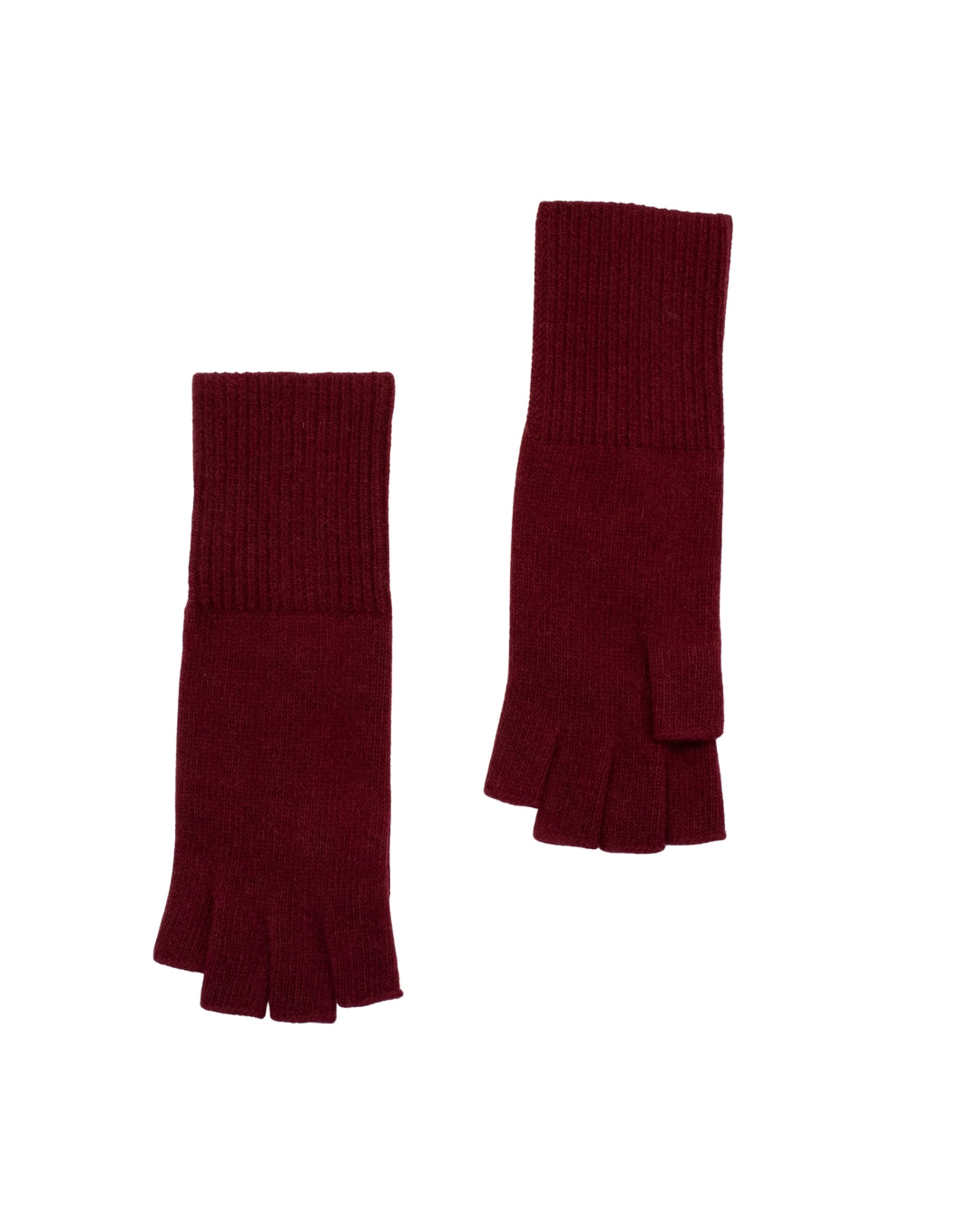 MEHNDI 11 INCH CASHMERE FINGERLESS GLOVES