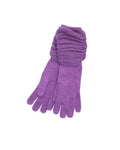 MEHNDI SCRUNCHY CUFF CASHMERE GLOVES