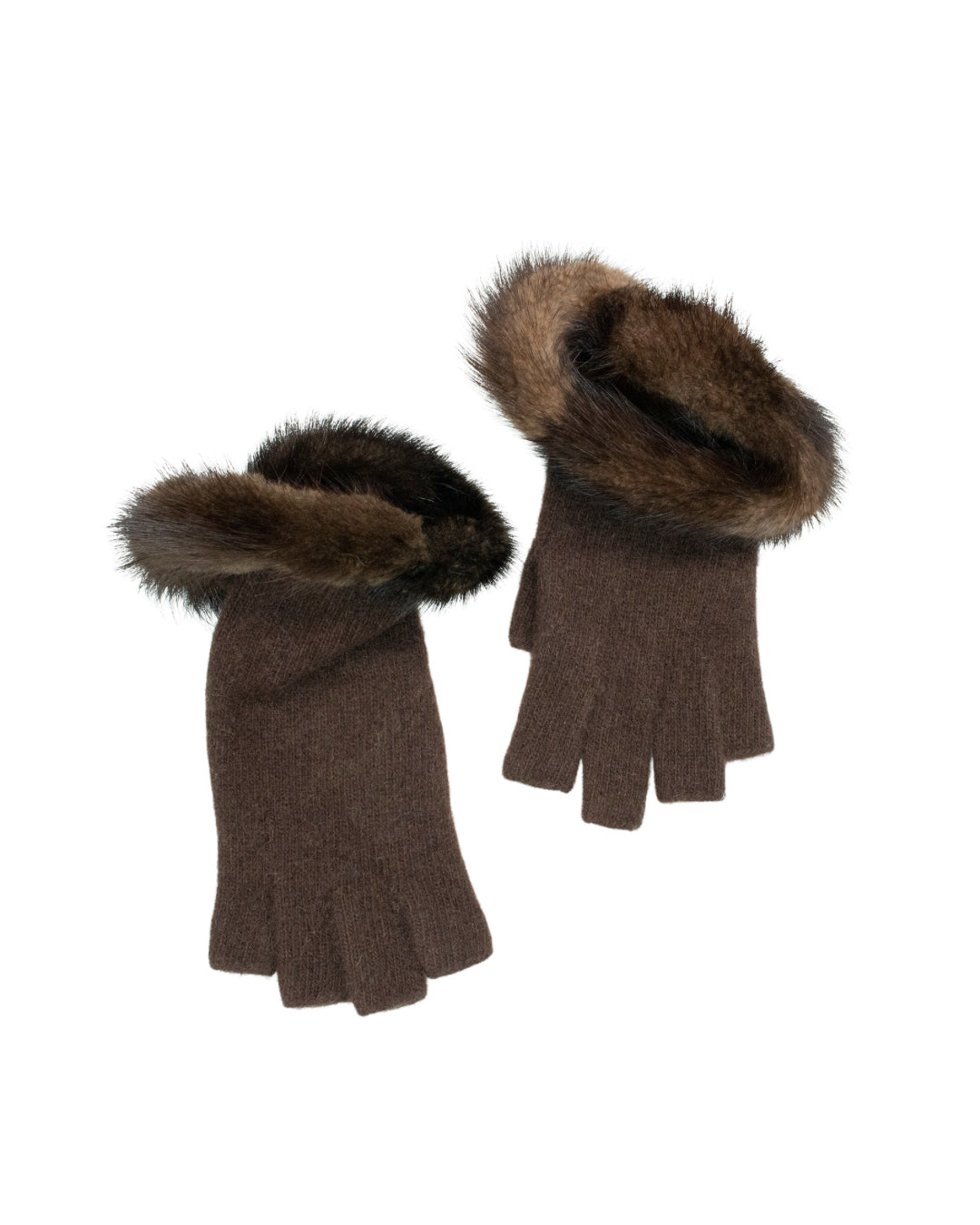 MEHNDI MINK FINGERLESS GLOVES